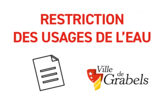 Restrictions de l'usage de l'eau au 30 avril 2024